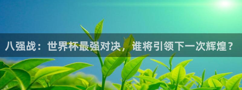 世界杯官网入口:八强战:世界杯最强对决,谁将引领下一次辉煌?